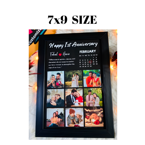 Anniversary frame for friends family and Parents, customize photo frame for some one special, birthday gift-Customize gift-Anniversary gift