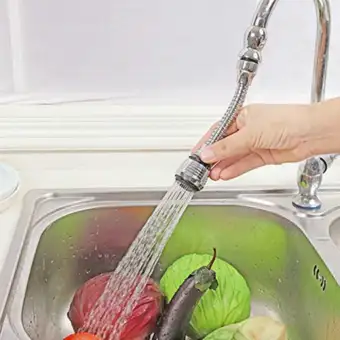 Kitchen Sink Faucet Sprayer Water Saving Aerator 360 Degrees