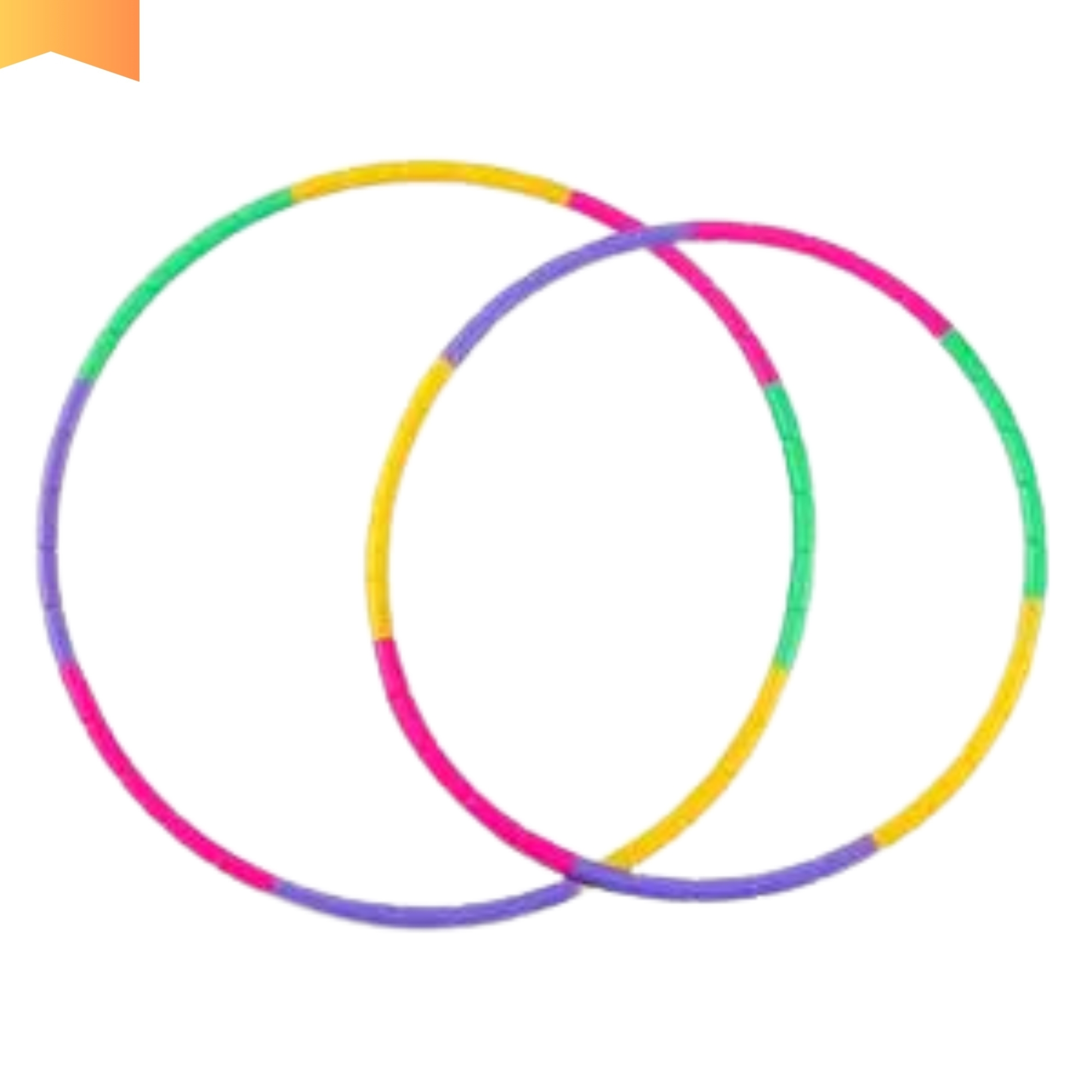 HULA HOOP RING FOR KIDS GIRLS BOYS FITNESS EXERCISE PLAYING ADJUSTABLE TWISTER RINGS