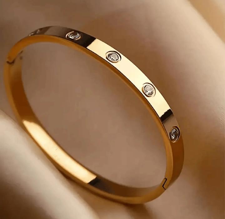 Bracelet Stainless Steel Cuff Bangle for Girls Women Ladies bracelet Jewelry Kara