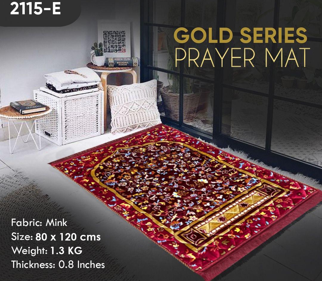Jai Namaz Plush Velvet Prayer Mats Premium Orthopedic Foam (FREE SHIPPING)