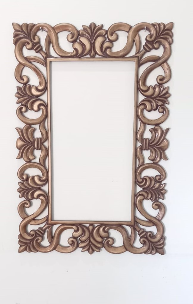 Royal Traditional Wooden Mirror / Wall Wooden Mirror / Decent Deco
