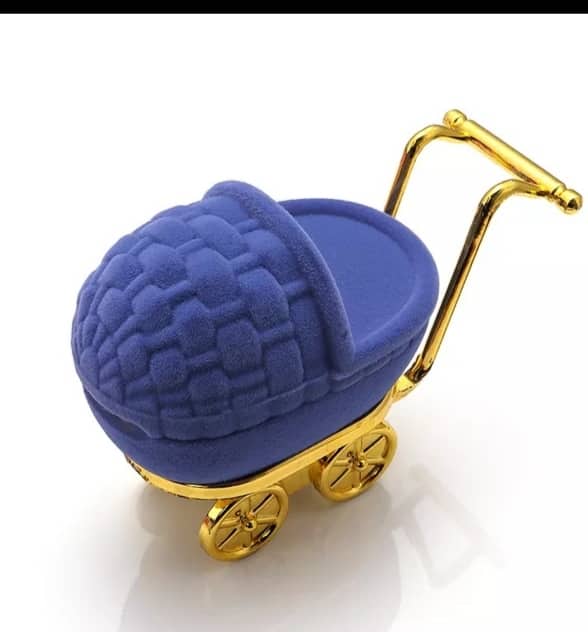 New Premium Trolley Ring Box for Gift Packing | Luxury Velvet Jewelry Ring Box | Engagement, Proposal & Wedding Gift Box