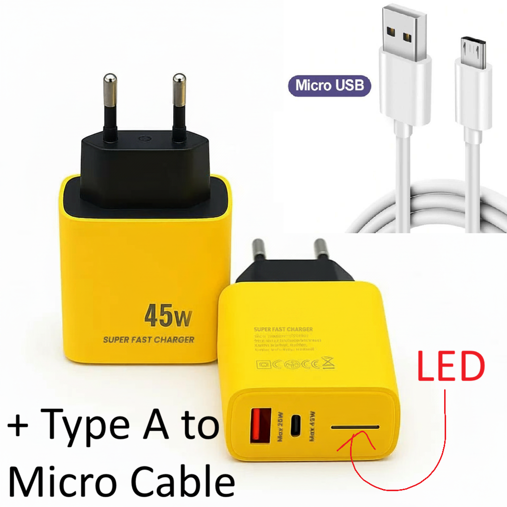 45W + A to Mcro