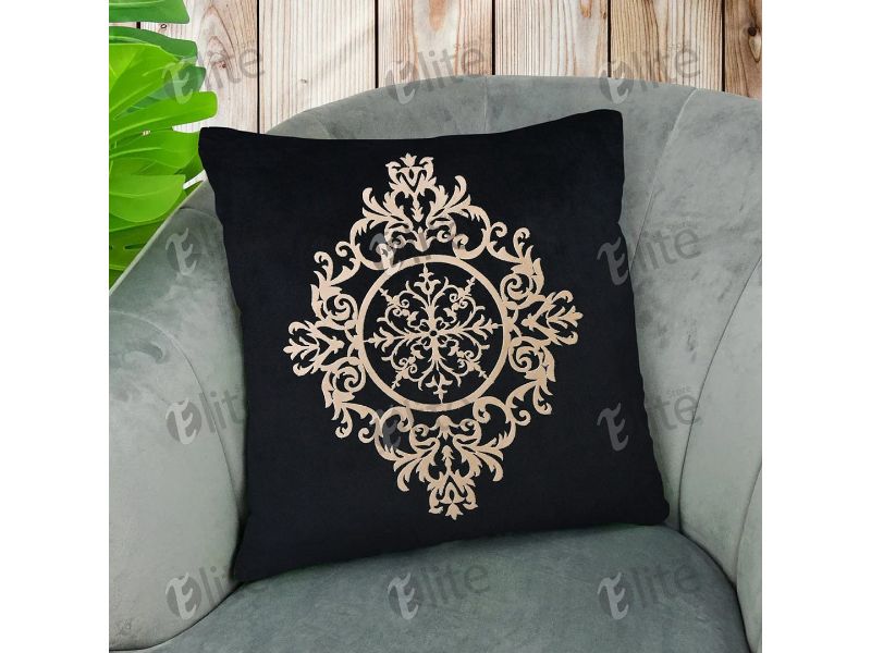 Velvet Cushion Cover Laser Applique Work Best Sofa And Bed Design By Choice Now