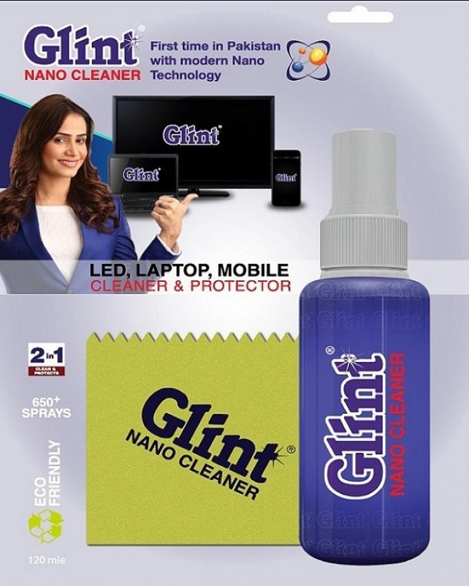 Glint Nano Cleaner 120ml Cleaner And Protector For Led, Laptop & Cellphone/mobile
