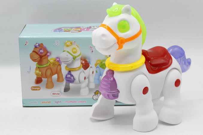 Walking Horse Toy With Light & Sound
