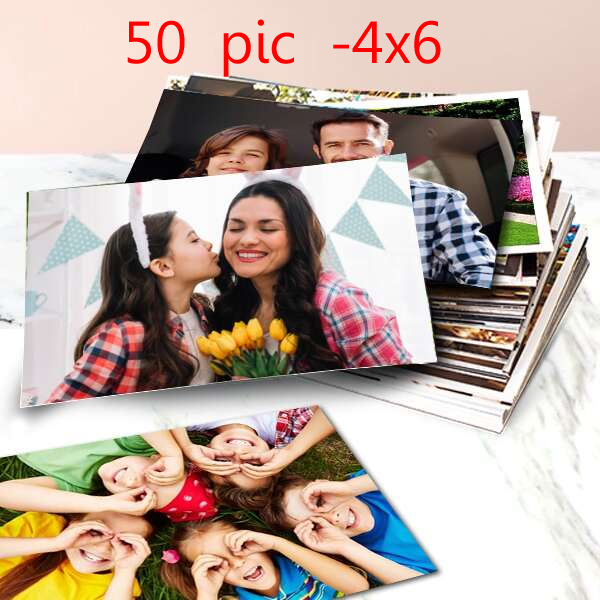 Customized Photo Print 4x6 to 5x7 with Digital High Quality Resolution HD Photo Prints