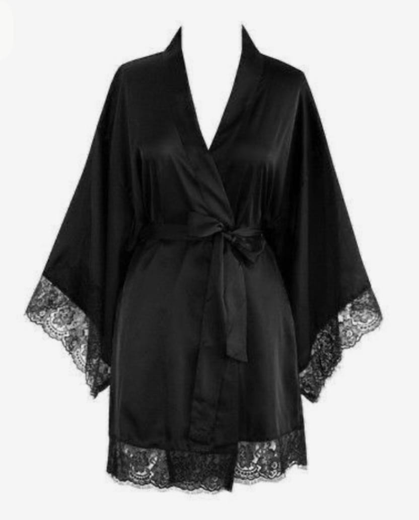 Silk 36 inches short Night Gown for Women & Girls | Nighty For Girls Full Hot | Night Dress For Girls | Nighty For Girls | Bridal Nighty Set | Silk Night Suit | Gown For Girls | Soft Silk Robe & Nightdress | Comfortable Night Suit
