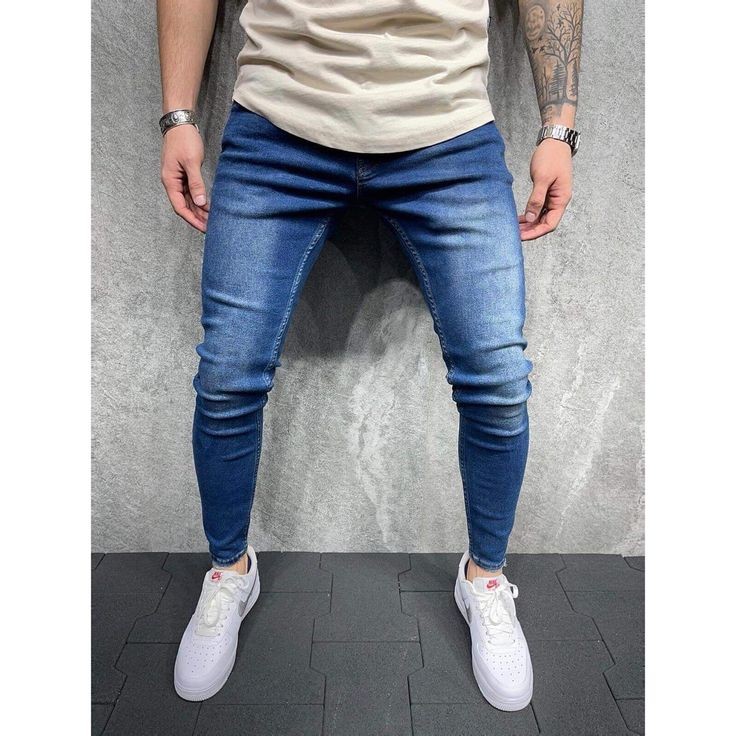 Trending Denim Jeans Pant for Men and Boys Premium Quality { MODEL WEAR }