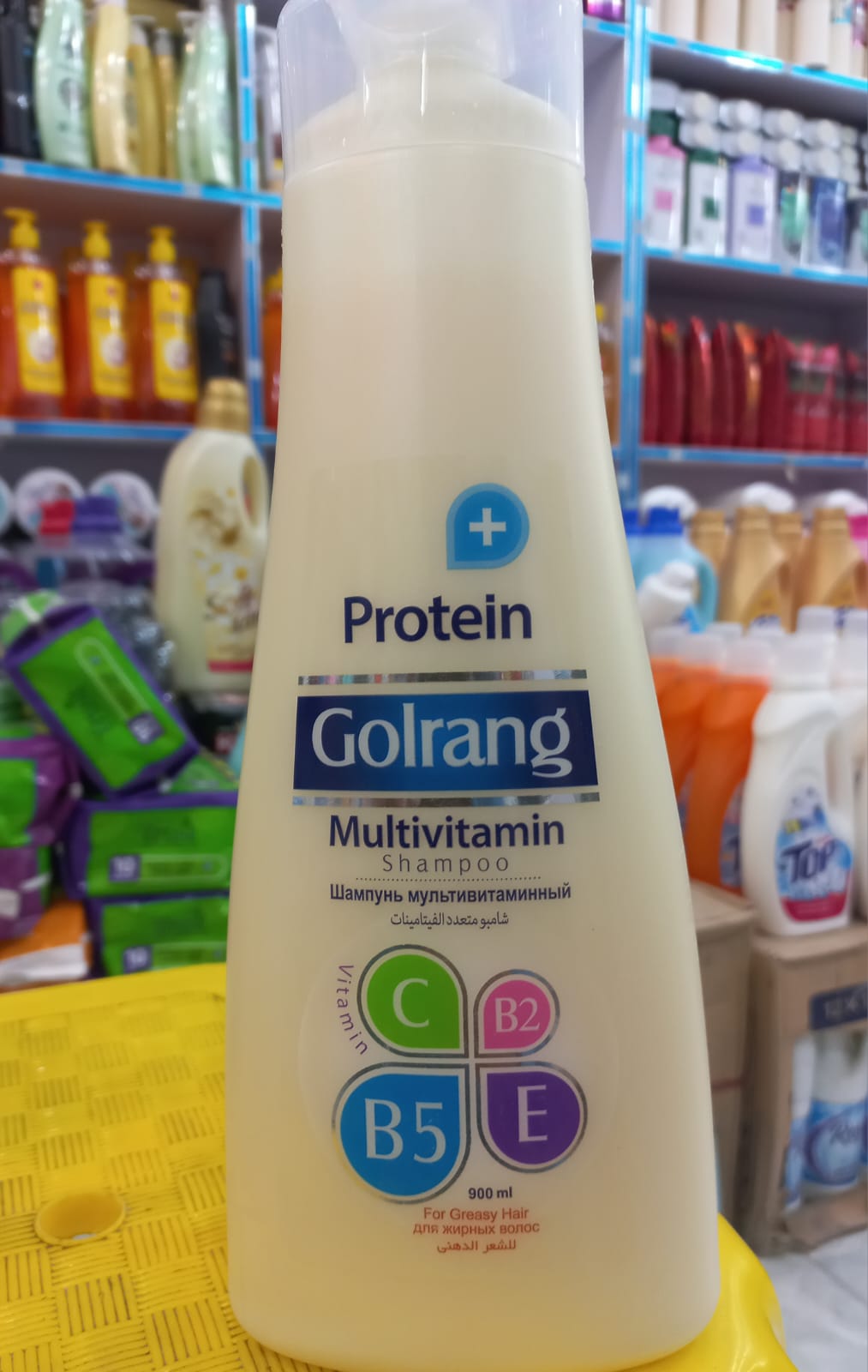 Irani Product Protein Golrang Multivitamin Jamboo 900 ml Shampoo