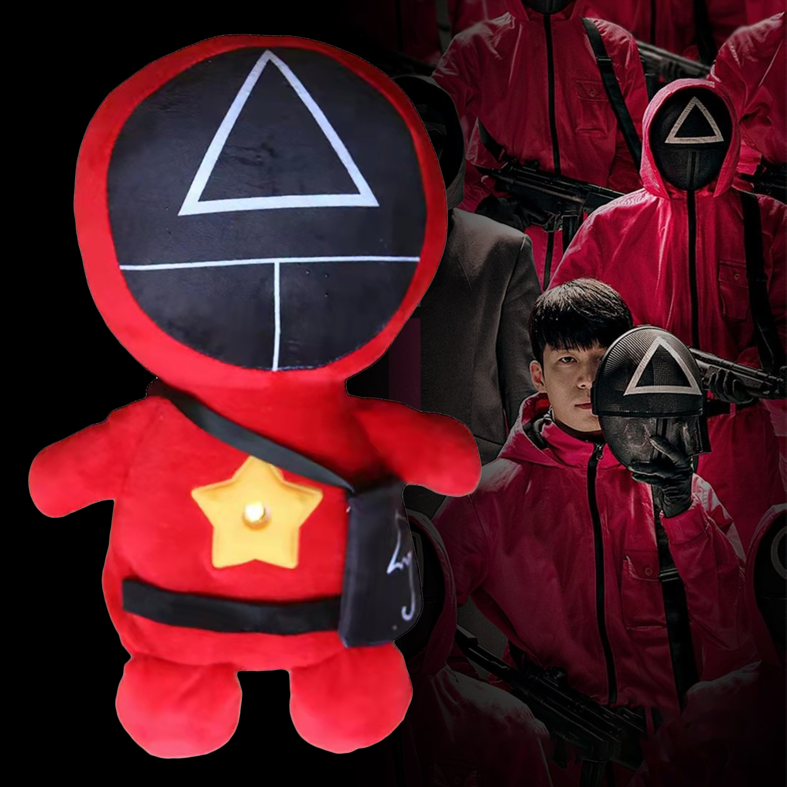 Projector Night Light Colorful Korean Tv Series Squid Game Cuddly Plush Doll Projection Led Lamp 20 Projector Night Light Colorful Korean Tv Series Squid Game Cuddly Plush Doll Projection Led Lamp