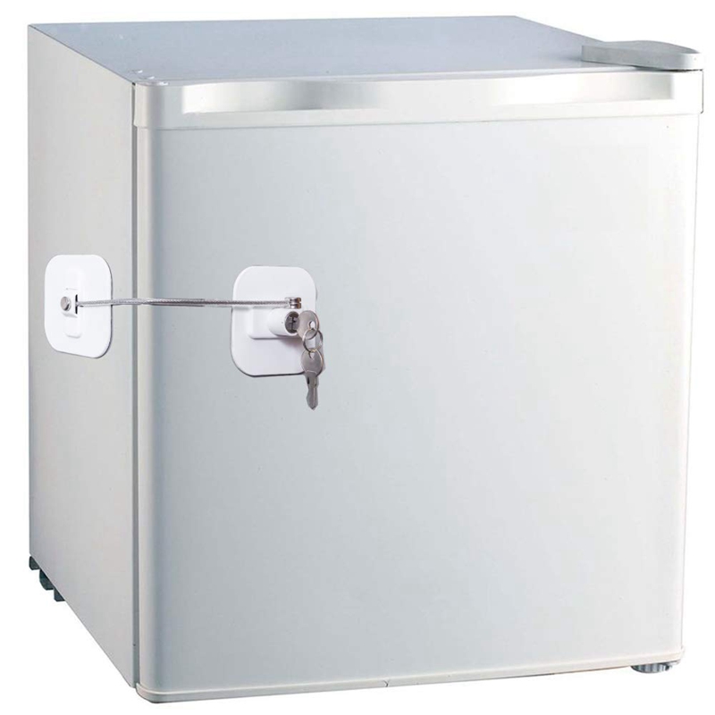 mini fridge with key lock