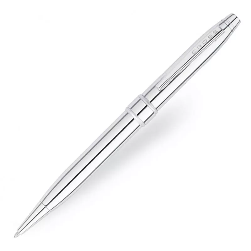 Cross Stratford Satin Chrome Ballpoint Pen AT0172-1