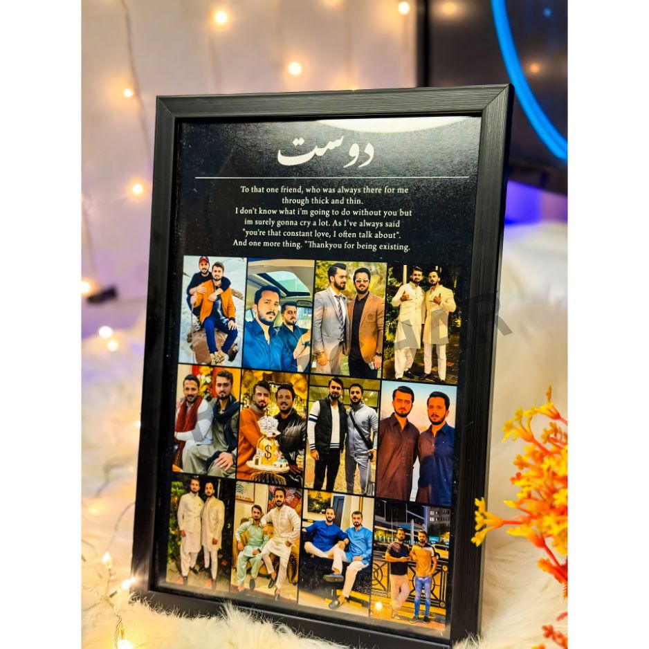 LoveFrame - Custom Photo Frame for Friends & Memories, frame for wall & table