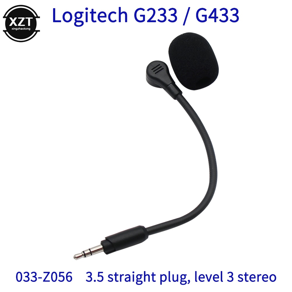 Logitech G233 Logitech G433 Boom Mic Replacement Mm Logitech G433