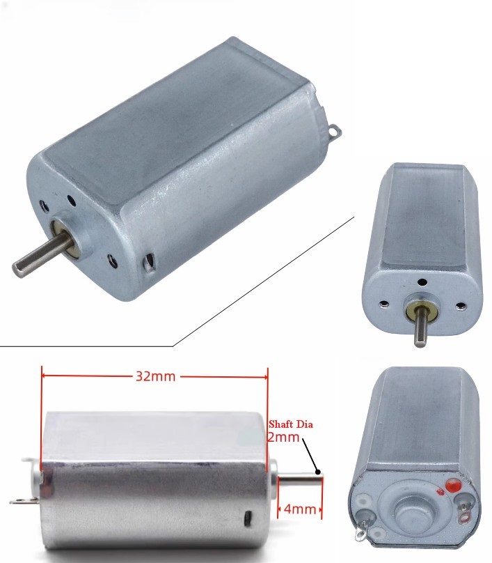 DC 3.7V-7.4V high speed motor DIY projects DC 3.7V-7.4V high speed motor DIY projects