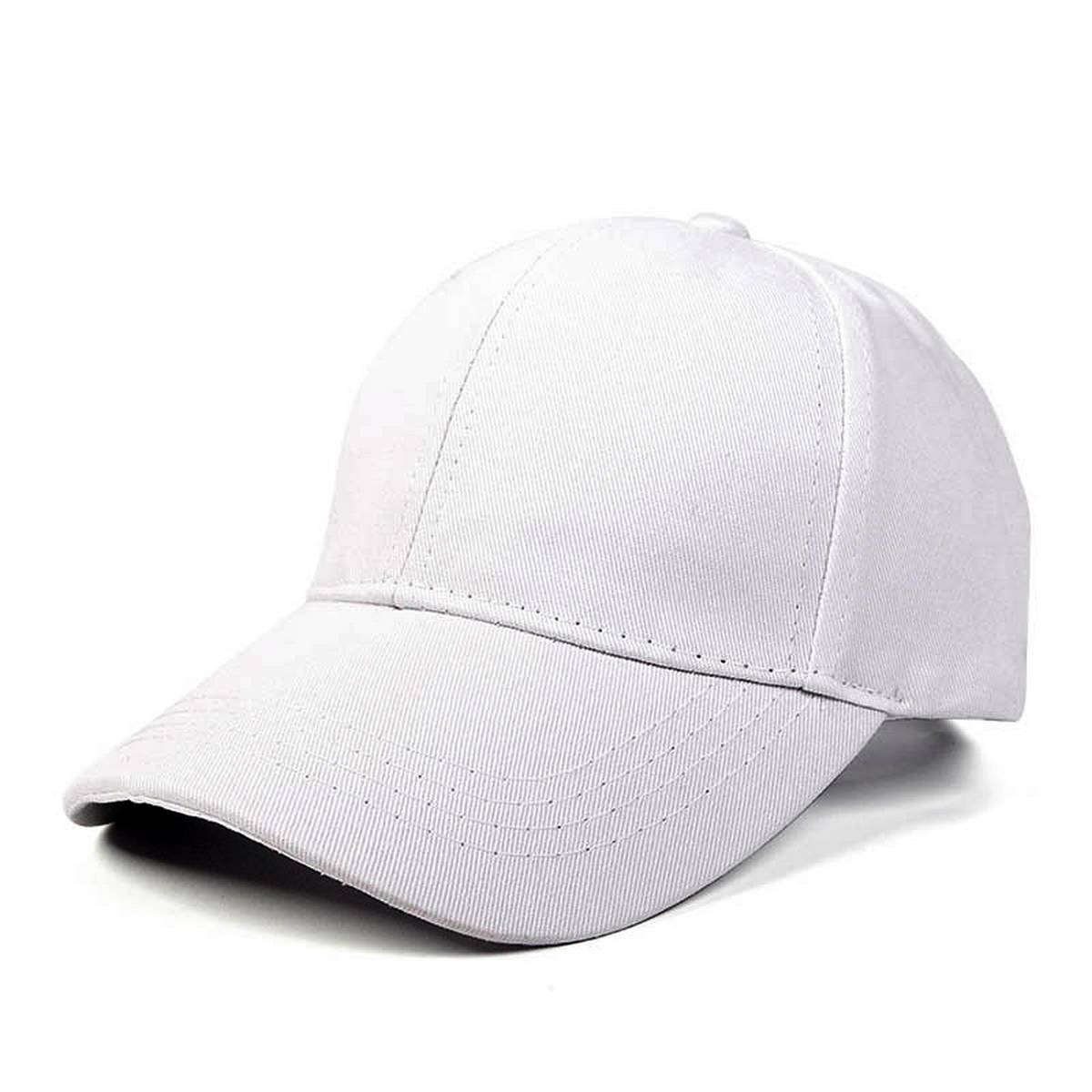 Baseball Plain Fitted Caps for Men 