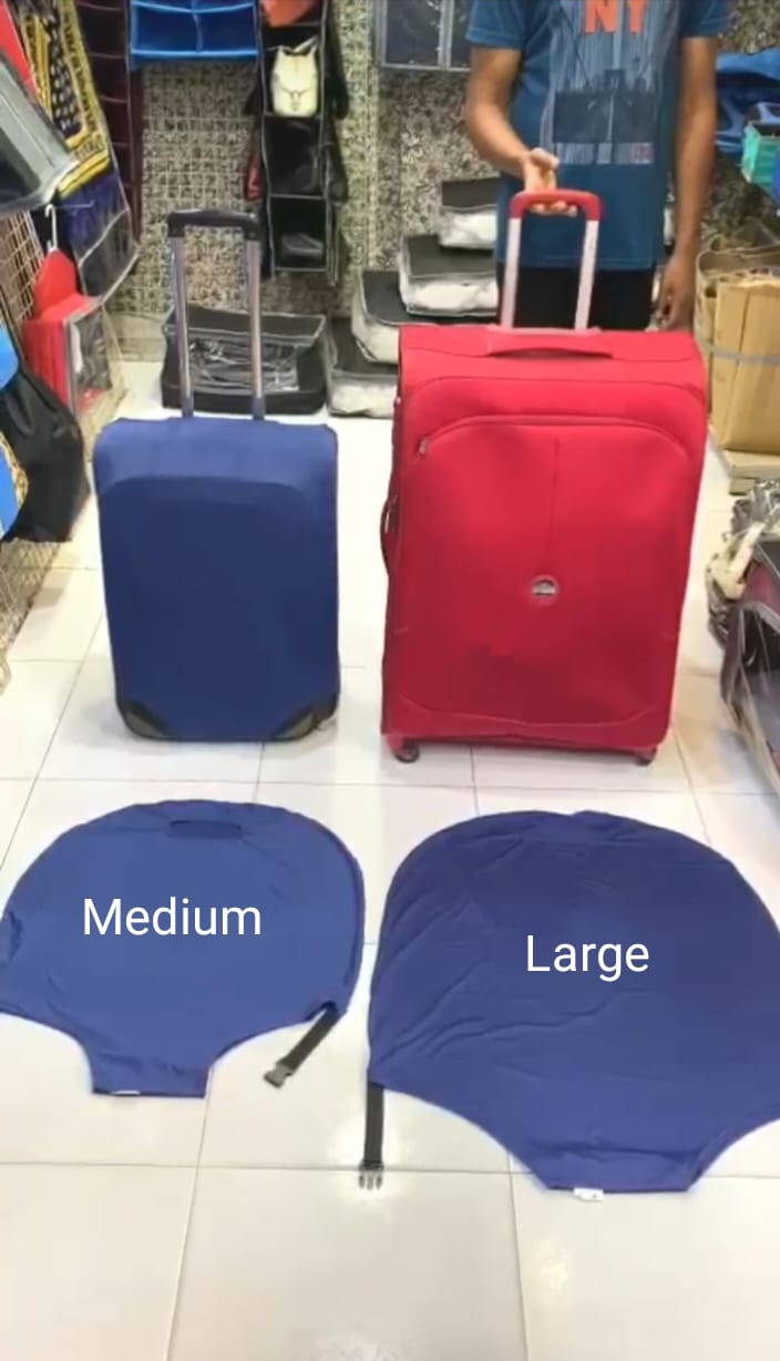 Luggage Cover ('On Travel') High Quality Travel Suit Case Cover