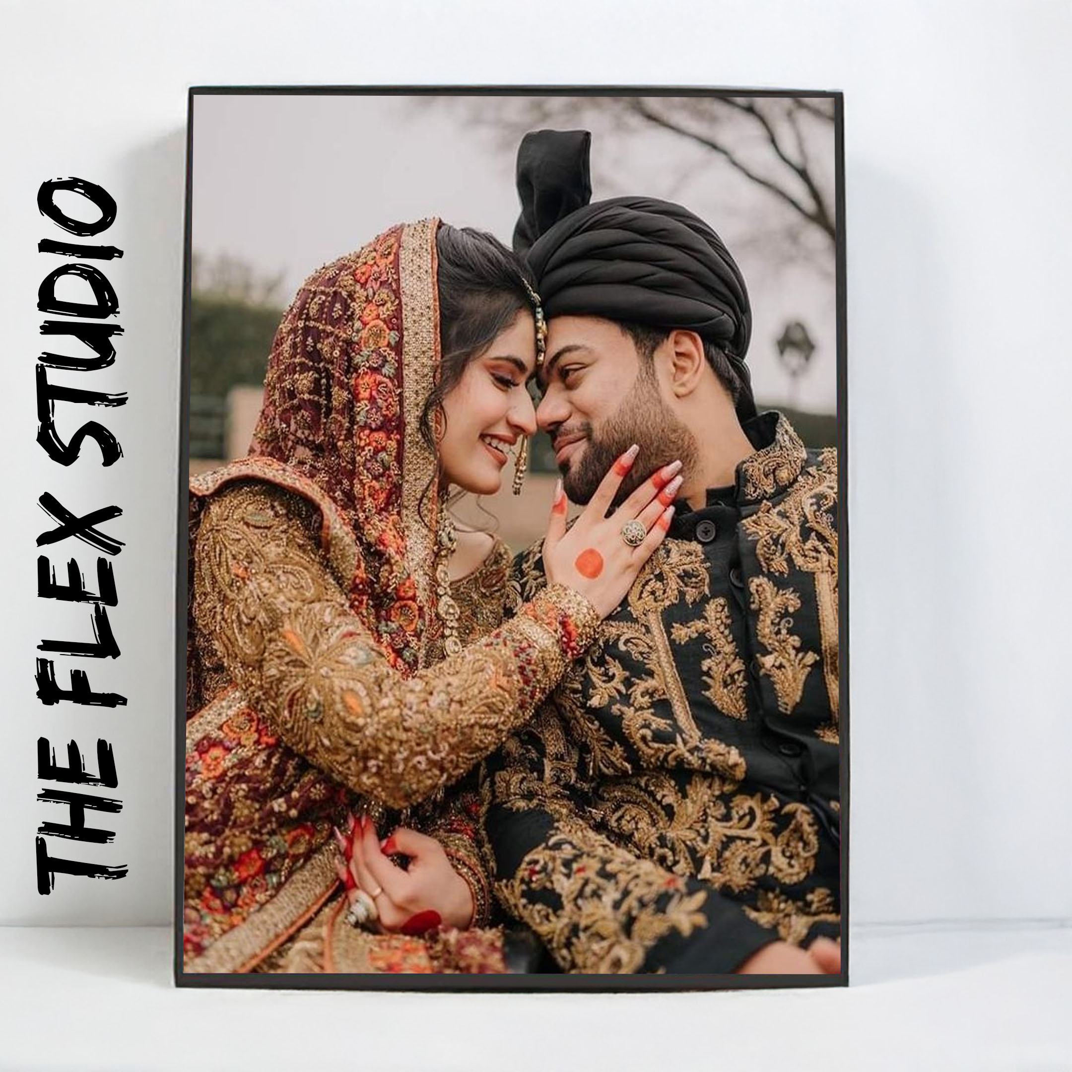 Customizable Photo Frame with HD Print Lamination 4x6 to 12 x 10 inch    frames for room decoration frame for wall