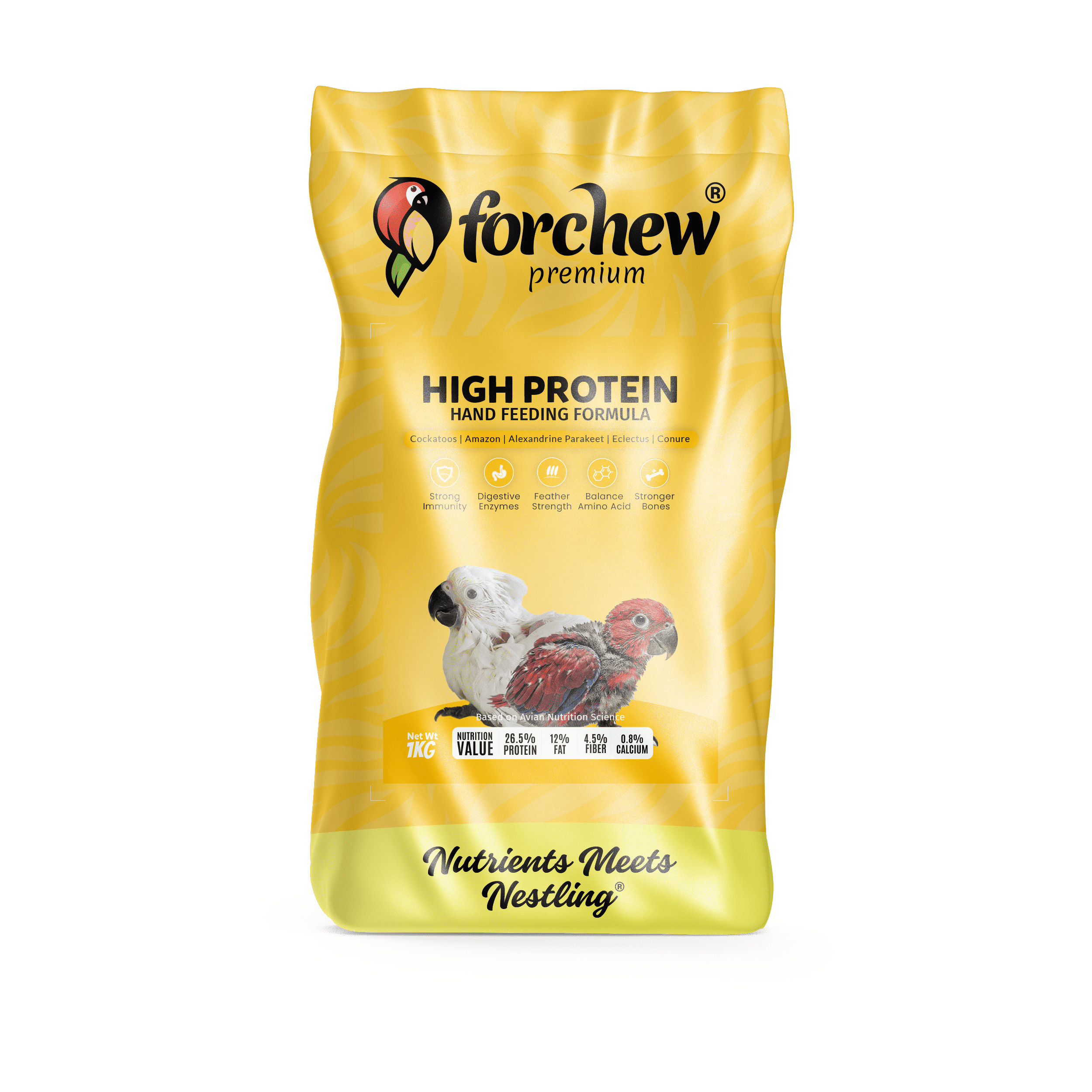 Forchew High Protein Hand Feeding Formula Exp 07.2027