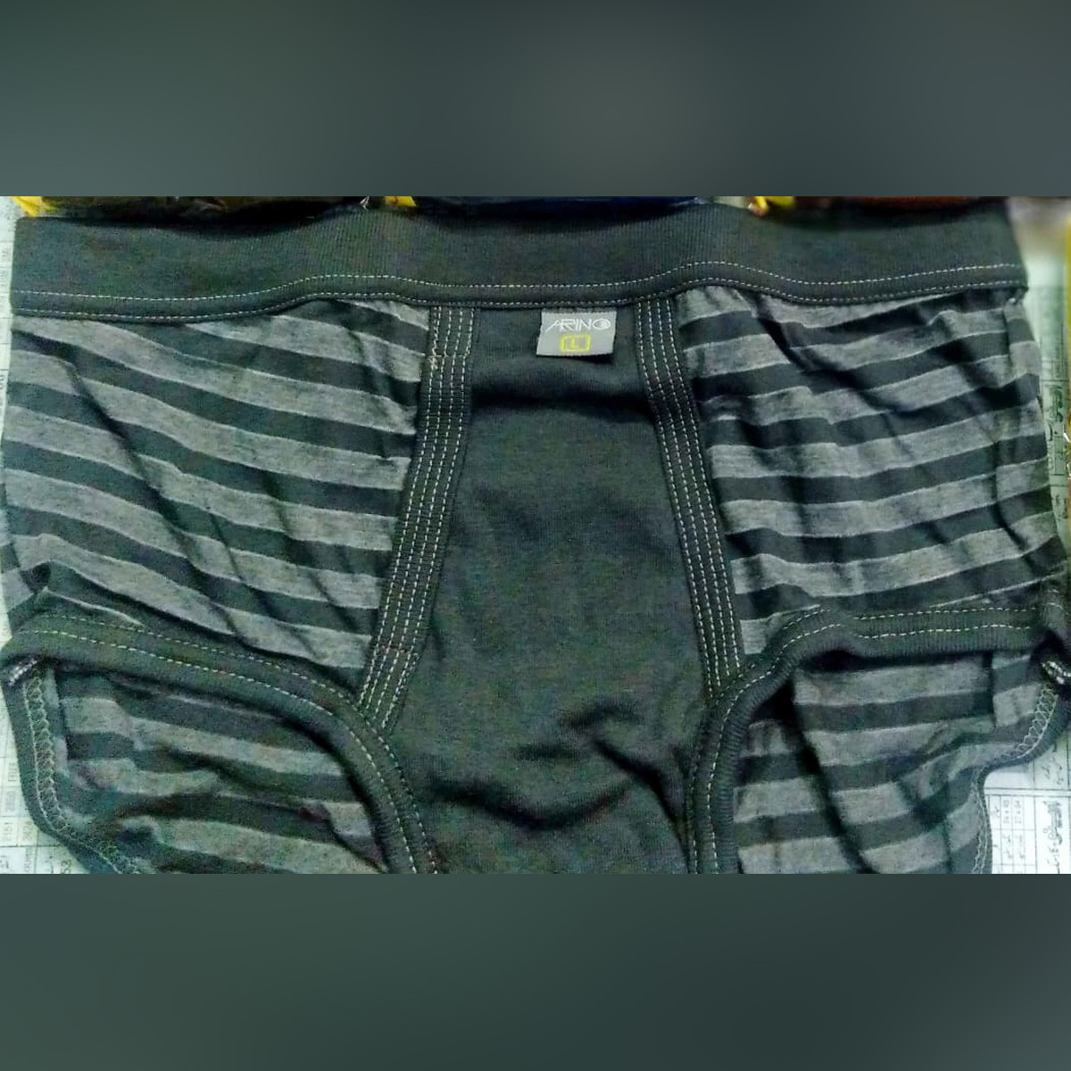 Mens Underwear Cotton Arino Casual Use, front Open