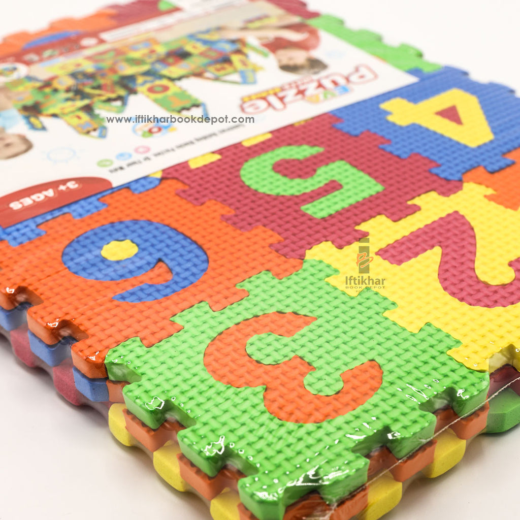 New ABC and 123 Educational Foam Puzzle Play Mat for Kids - 36 pcs Unisex Learning Toy