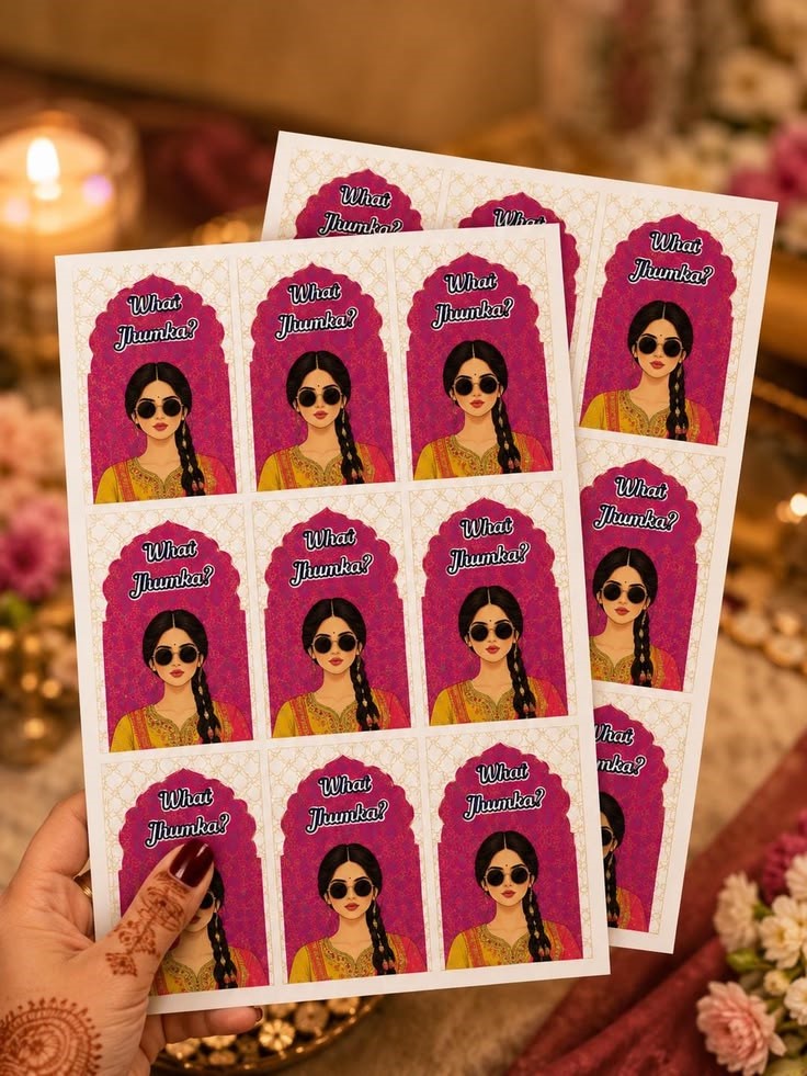 Premium Jhumka Display Cards | Earrings Hanging Cards | Jewelry Packaging & Display Card | Customizable Jhumka Card Set