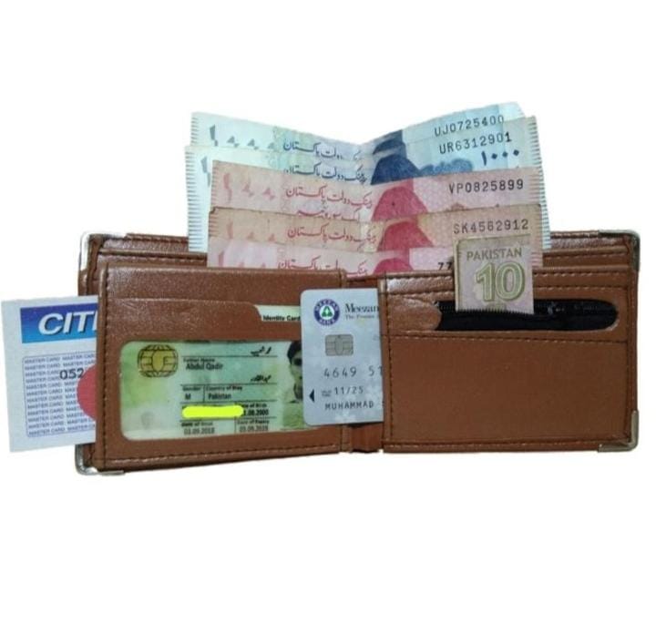 Leather Men's  Purse Wallet For Men sceo-fold Wallet Leather Wallets Bifold Purse Vintage Crazy Horse Leather Clutch Men wallets Retro Coin Pocket men wallets