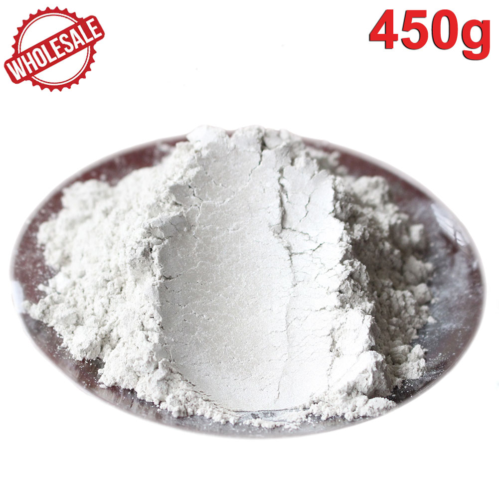 White Mica Powder Metallic Pigment For Epoxy Resin 450gm