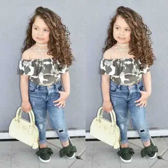 denim outfit for kids