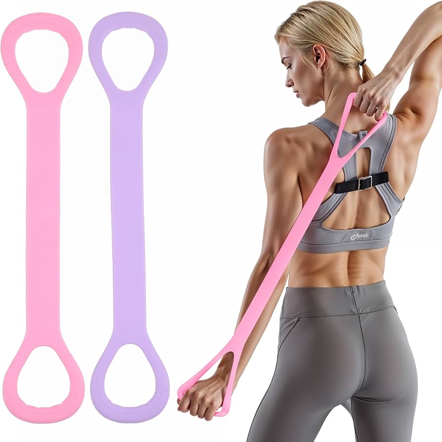 SP Dealz Fitness Resistance Band for Women – High Elastic Back Stretching & Chest Expander Exercise Band, Soft Workout Stretching Equipment for Home Fitness