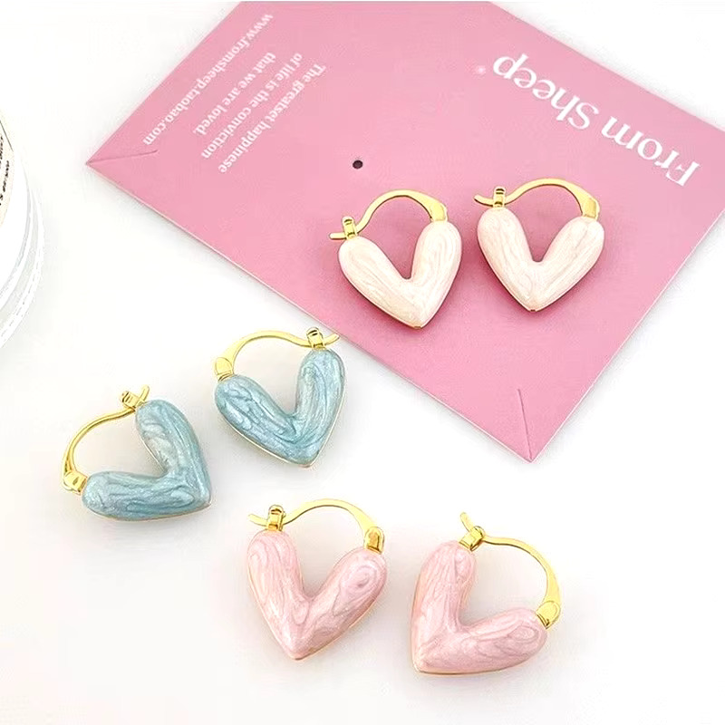 Korean Jewellery Trendy Aesthetic Earings For Girls | Beautiful Jewellery For Girls