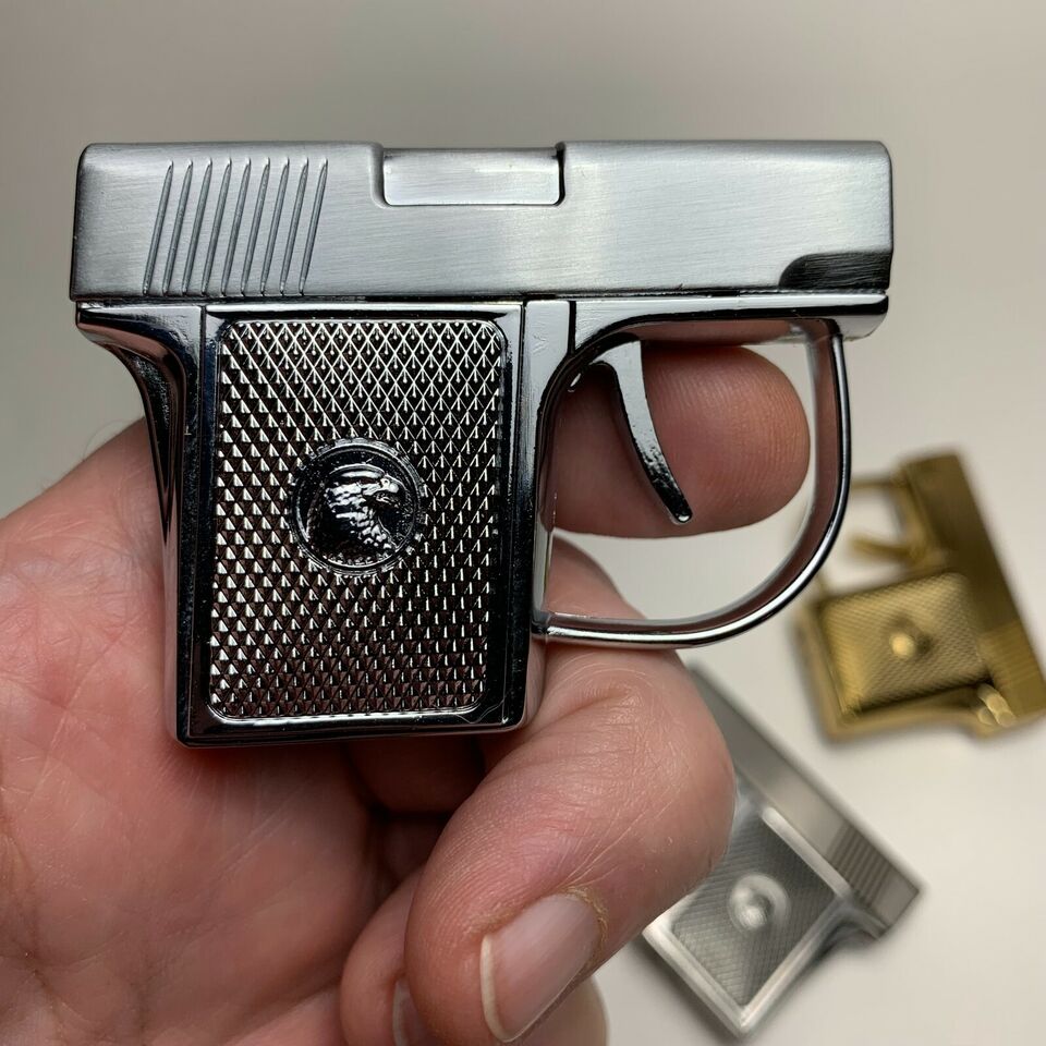 Lighter, Reliable Ignition - Lighter Gun - lighters For Smoking Stylish Electric, Design, Premium - Lighter Gun Pistol metal body, For Long-lasting Use