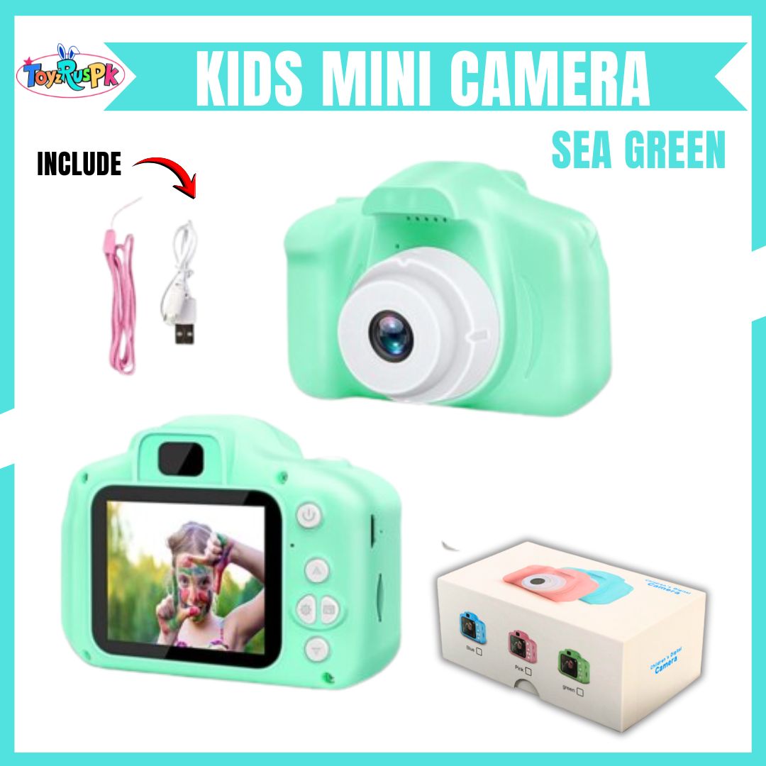 Smart Digital Dual Lens Instant Print Camera for Kids | 1080P Video Recorder & Selfie Camera with Thermal Printer | 2.4" IPS Screen | Mini Portable Camera with Games | Birthday Gift for Girls & Boys | Children’s Digital Camera Toy | ToyzRusPk