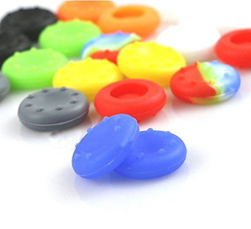 Controller Thumb Grips Cap Cover For | PS5 | PS4 | PS3 | Xbox 360 (2 Pieces) For Controller Joystick Gamepad Silicon Cover Case Analog Rubber Caps