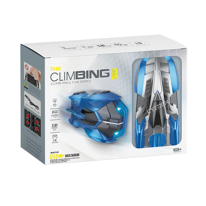 REMOTE CONTROL WALL CLIMBING RECHARGEABLE CAR TOY
