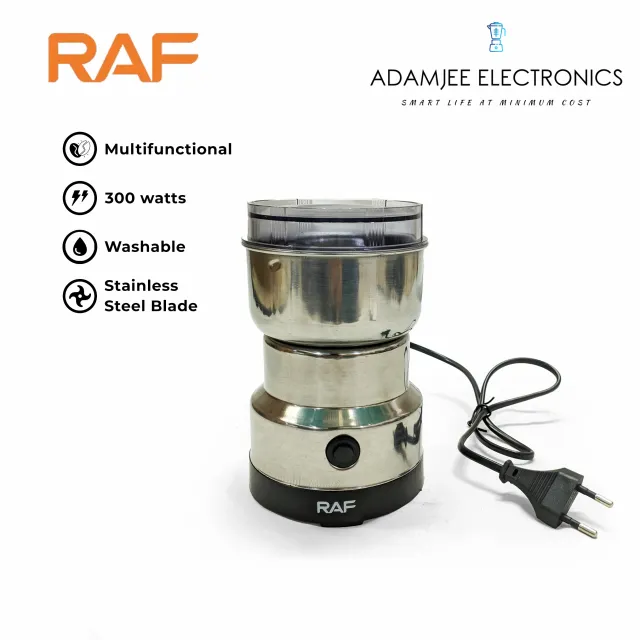 RAF Multifunctional Electric Masala + Coffee Grinder and Dry mill R.7113 – 300w