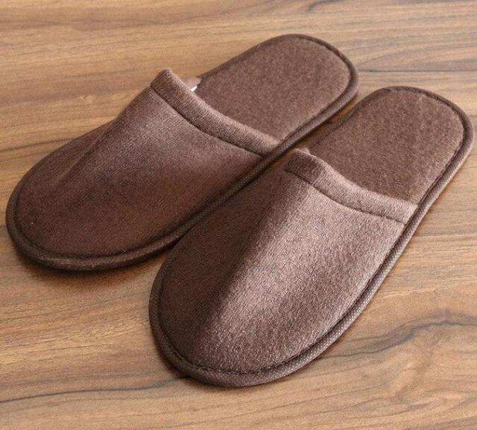 New High Quality Men Women Home Anti-slip Plush Slipper Winter Warm Cotton House Indoor Slipper