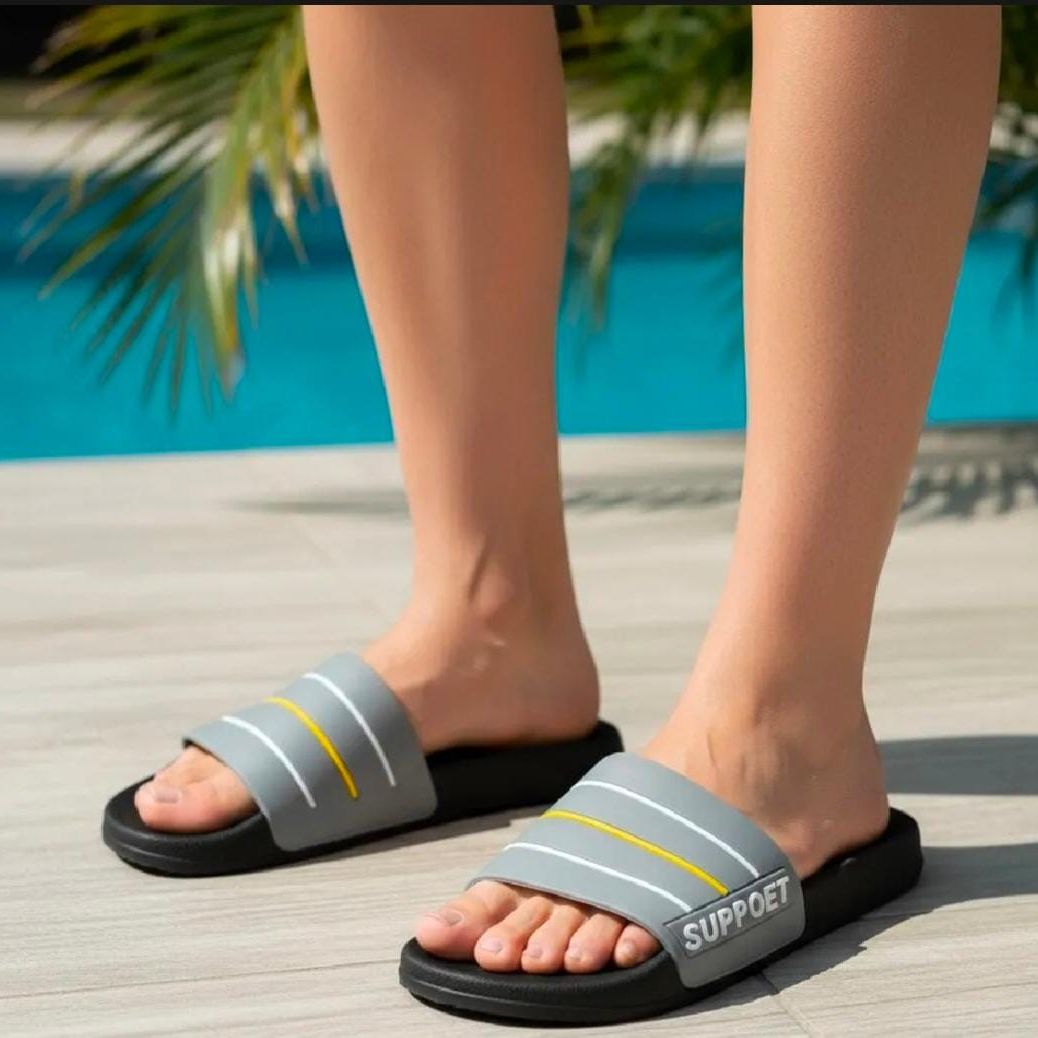 Stylish House Slippers for Men – Comfortable Lightweight Casual Slippers