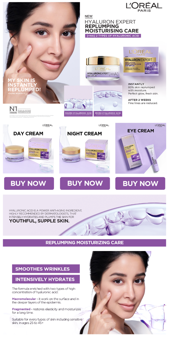 loreal hydrochloric acid cream