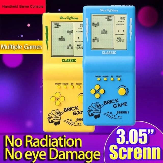 90's Classic Childhood Gift Portable Game Console Handheld Game Players Electronic Game Toys Pocket Game Console