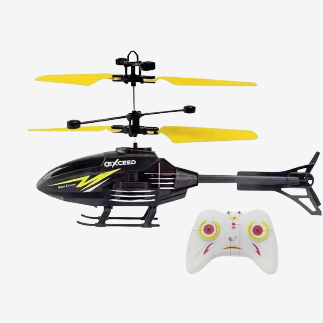 RC Helicopter with Remote Control – Rechargeable Flying Aircraft for Kids & Adults | Durable & Easy to Fly | Best Toy Gift