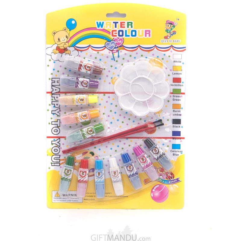 Kids Art and Craft Water Color Set With Accessories Included - E10900