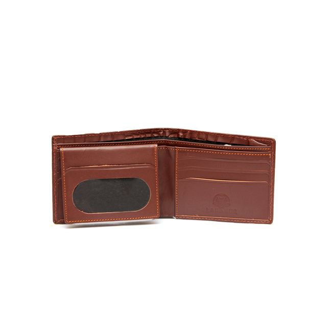 [Hight Quality] Branded Crocodile Cow Leather Wallet for men