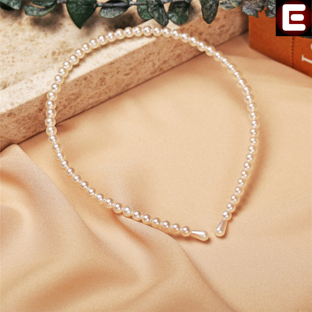 Empiron Charming Pearl Hair Bands for Girls , Hair Accessories For