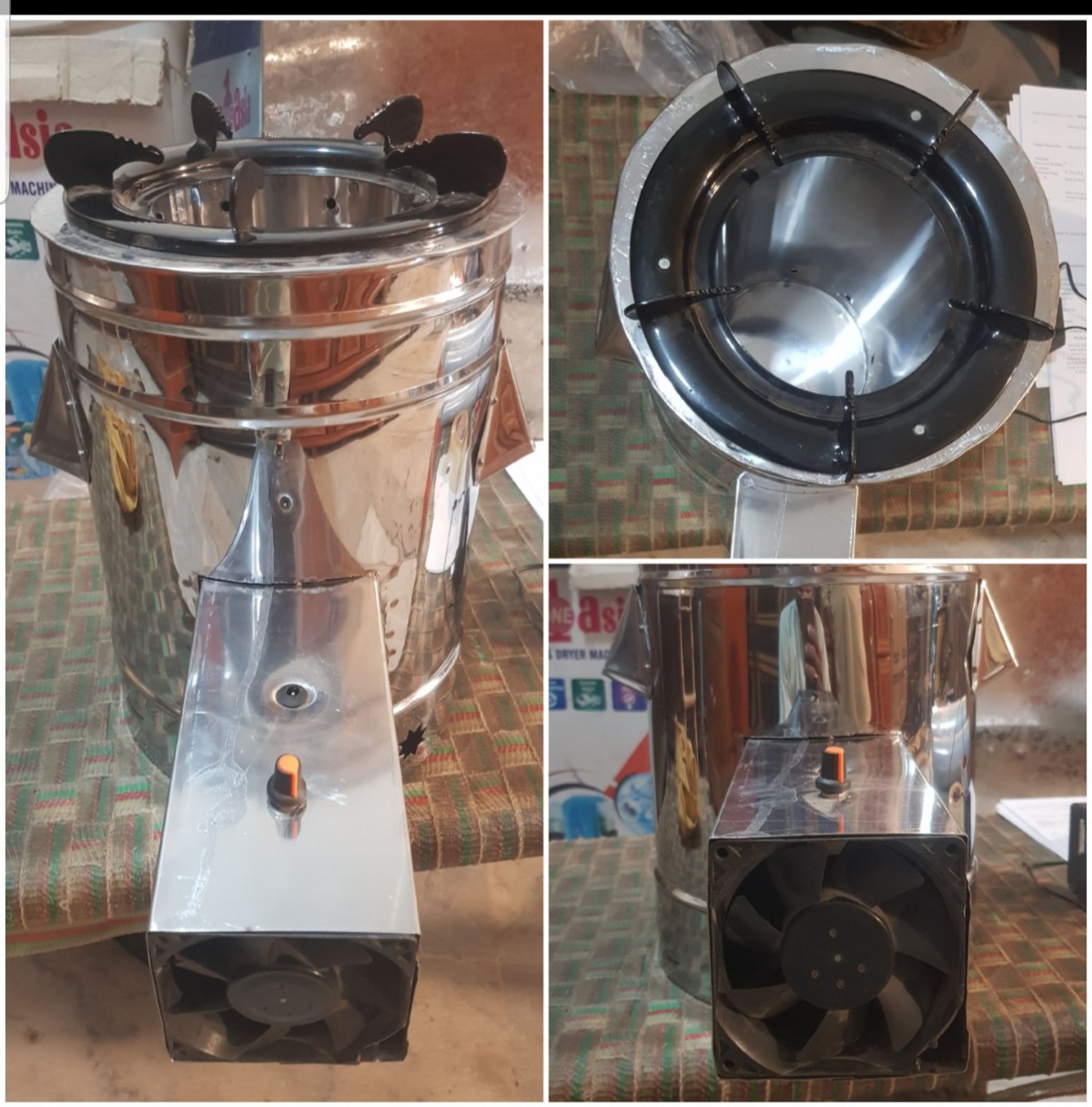 BioMass Stove ,Bio Pellet Stove, hand made stillness steel quality Wood  Stove, Electric Wood Stove, Camping Stove, Blower Stove Smokeless, Wood  saving stove