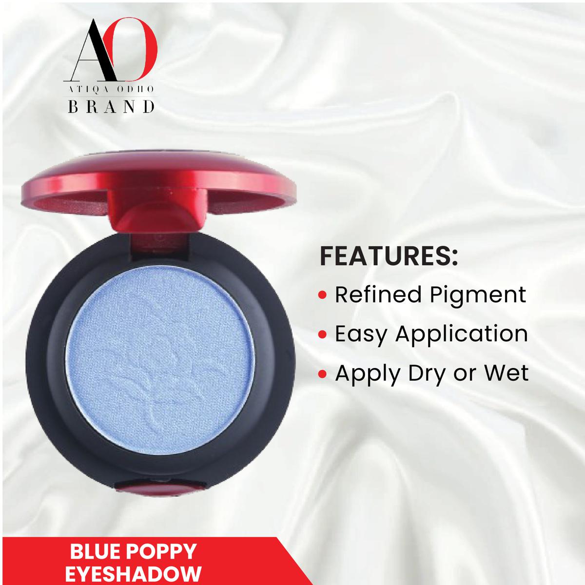 Atiqa Odho - ASPE-08 - Pressed Eyeshadow - Blue Poppy