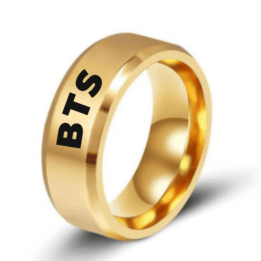 BTS Ring for ARMY Jewelry for Men Women Bangtan Boys with box Daraz.pk