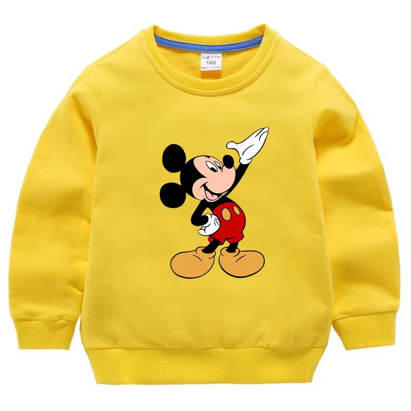 Yellow mickey hot sale mouse sweater